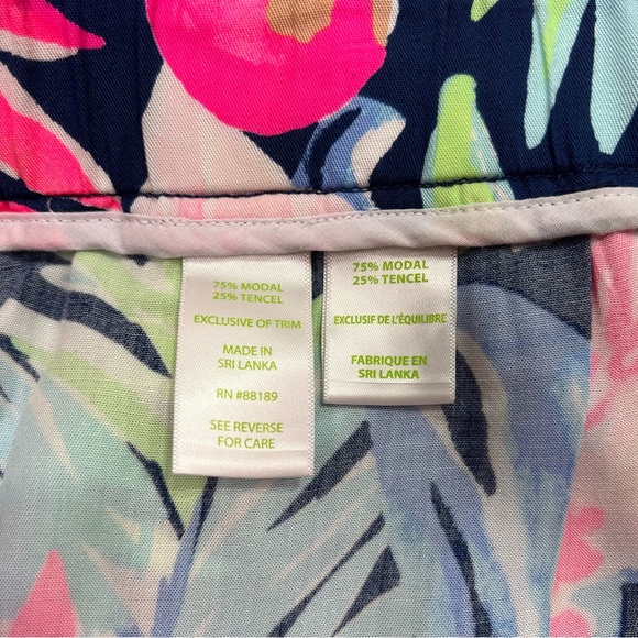 Lilly Pulitzer Madeira High Tide Pant - tropicolada, size 10 - Picture 5 of 13